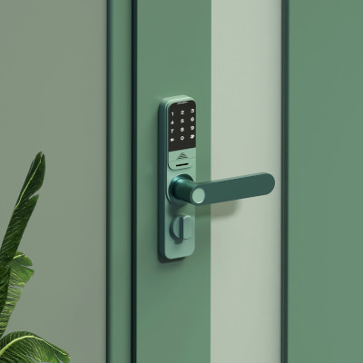 A smart lock with pin input